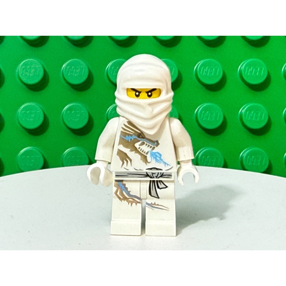 LEGO Ninjago Zane DX Dragon Suit White Minifigure njo026